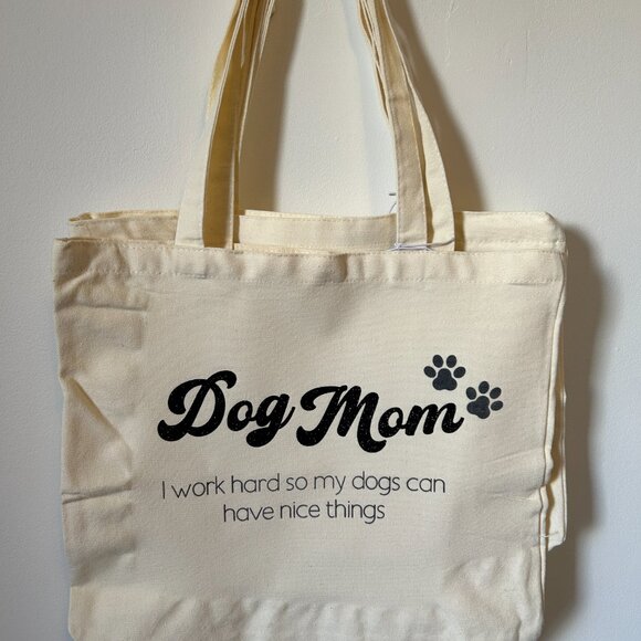 Dog Mom Tote bag - Picture 2 of 3